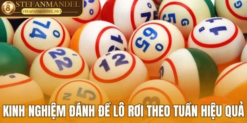5+ Kinh Nghiệm Đánh Đề Bất Bại Được Chuyên Gia Bật Mí 1 Kinh nghiệm đánh đề lô rơi theo tuần hiệu quả