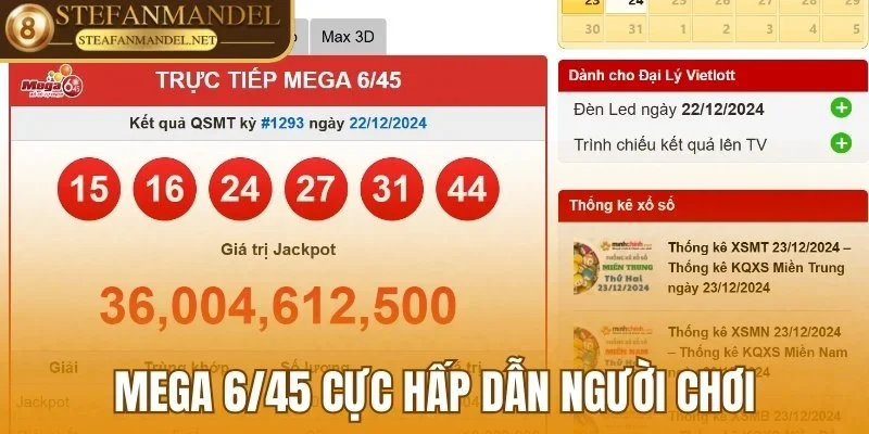 Vietlott Là Gì? Chơi Số Tự Chọn Với Tiền Thưởng Cực Khủng 2 Mega 6/45 cực hấp dẫn người chơi